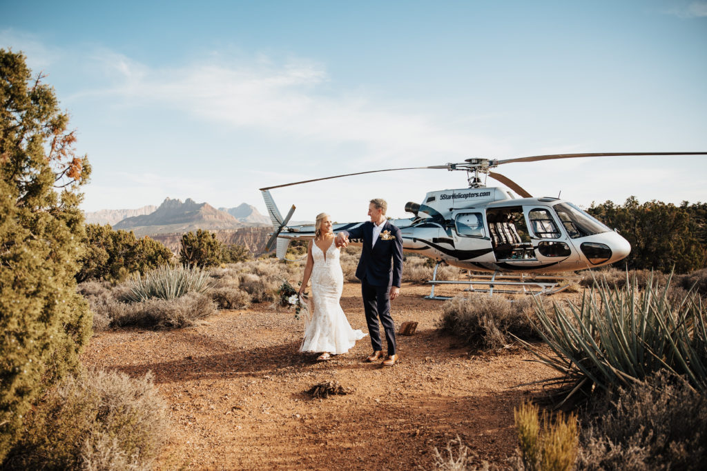 wedding in zion national park 